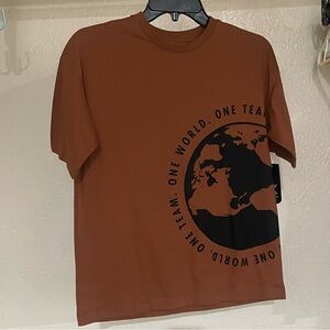 Brown Graphic T-Shirt